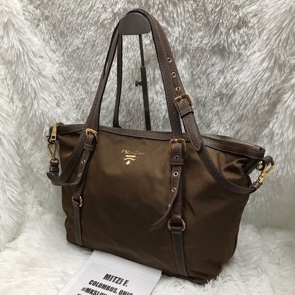 Prada tessuto nylon 2 way shoulder bag - Picture 2 of 8